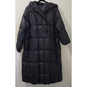 Eileen Fisher Black Puffer Coat